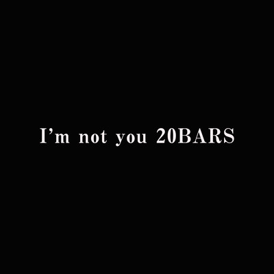 I'm not you 20BARS