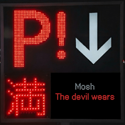 The devil wears P