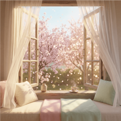 By the Spring Window