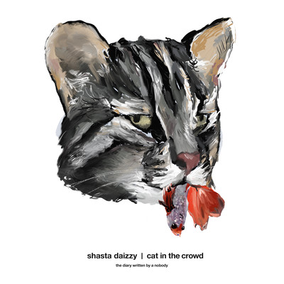 cat in the crowd