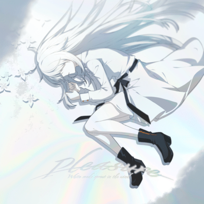 pleasure -White seeds sprout in the wind-