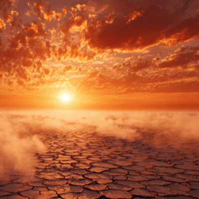 Heaven's living fire