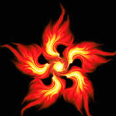 Theme of Burning flame