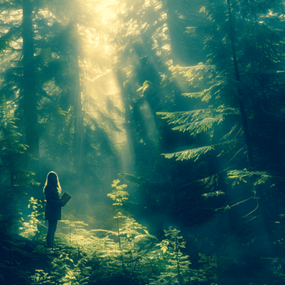 Spirit who dwells on or in a mountain and forest (2024 Remastered)