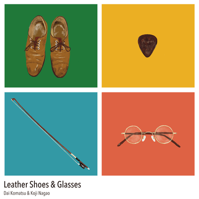 Leather Shoes & Glasses