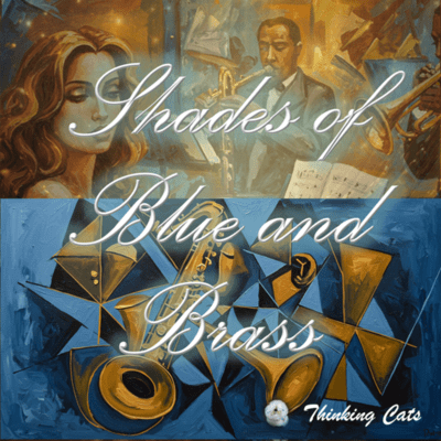 Shades of Blue and Brass