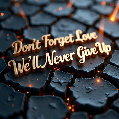 Don't Forget We'll Never Give Up (feat. Love Ballad & ZechroCross)
