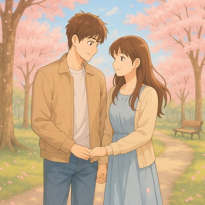 When the cherry blossoms are in full bloom (The Story)