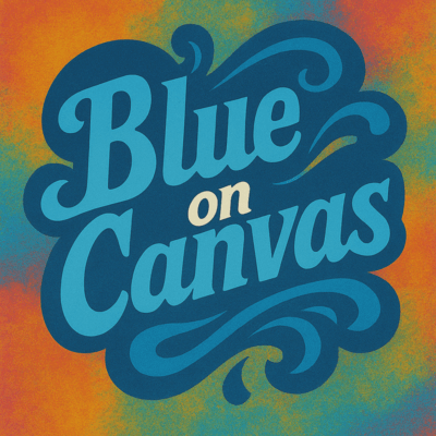 Blue on Canvas 2nd