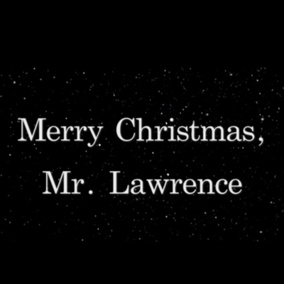 Merry Christmas, Mr. Lawrence (Cover)