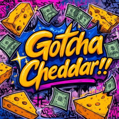 Gotcha, Cheddar!!