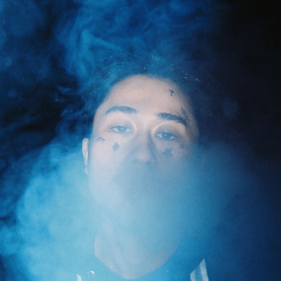 earphones and raincoat