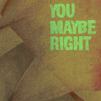 You Maybe Right