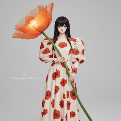 I'm sitting in front of the pool. (feat. HATSUNE MIKU & Kaai Yuki)