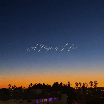 -A Page of Life-