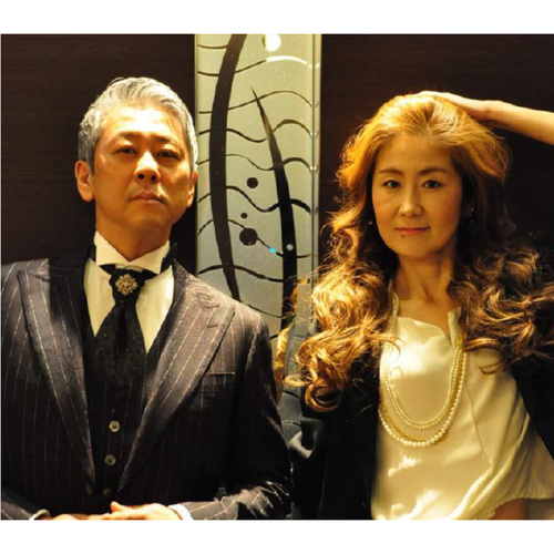 Rumi with Hideyuki Tanabe