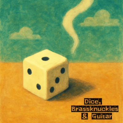 Dice, Brassknuckles & Guitar