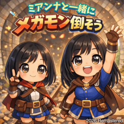 Mianna to Issho ni Megamon Taosou (2026 Remastered)