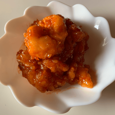 I want to eat chili shrimp