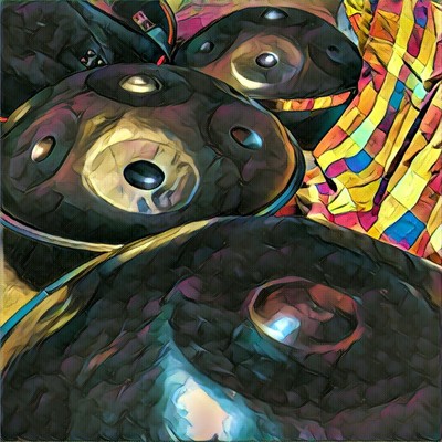 "Tonefield" for three handpans