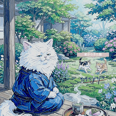 A cat from the stars