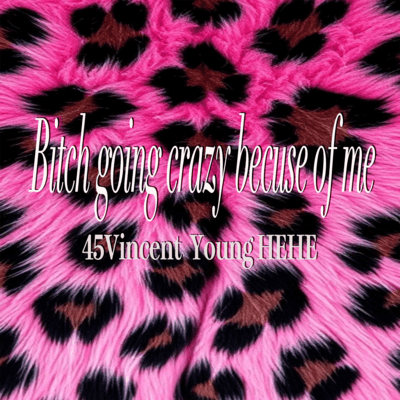 Bitch going crazy because of me