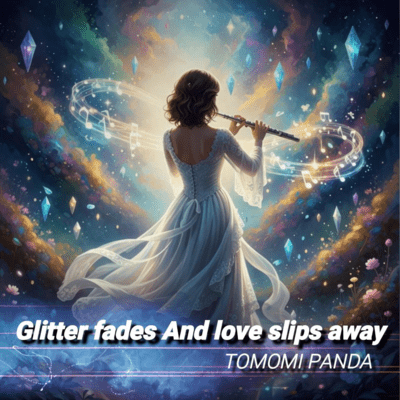 Glitter fades And love slips away