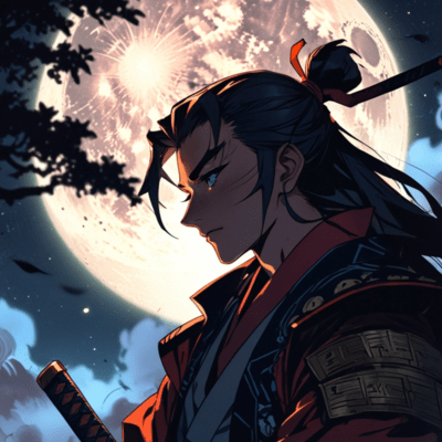 Samurai Under the Moonlight