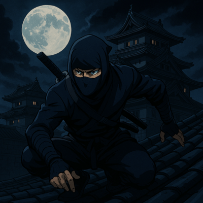 Ninja's Fierce Struggle