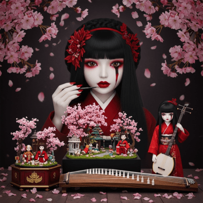 Crimson Red, Blackened Red