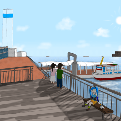 YUMENOCHIBAMINATO/The Harbor For Two