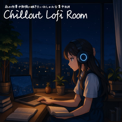 Chillout Lofi Room Stylish Focus BGM for Nighttime Work and Study