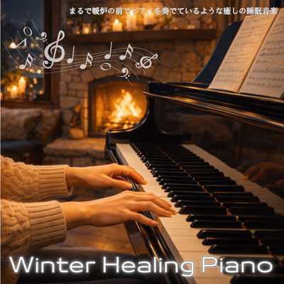 Winter Healing Piano: Soothing Sleep Music that Feels Like Playing Piano by a Warm Fireplace