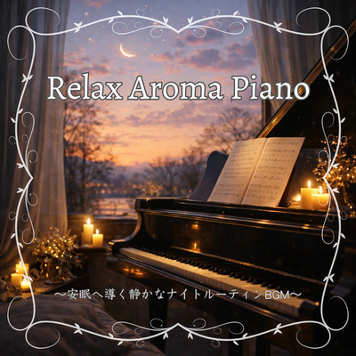 Relaxing Aroma Piano - Peaceful Night Routine BGM to Guide You Towards a Restful Sleep