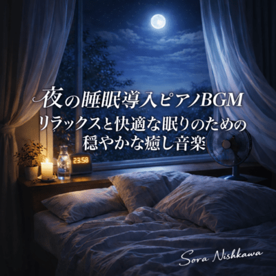 Soothing Piano Background Music for Sleep at Night - Gentle Healing Music for Relaxation and Comfortable Rest