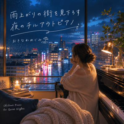 Chill-Out Piano Music Overlooking the City After the Rain