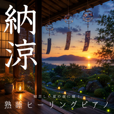 Deep Sleep Healing Piano for Restless Summer Nights - Summer Cooling