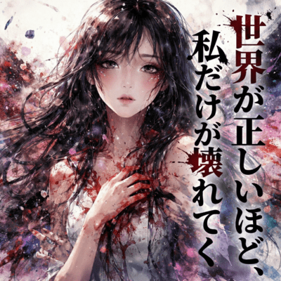 The more the world is right, The more I alone break apart