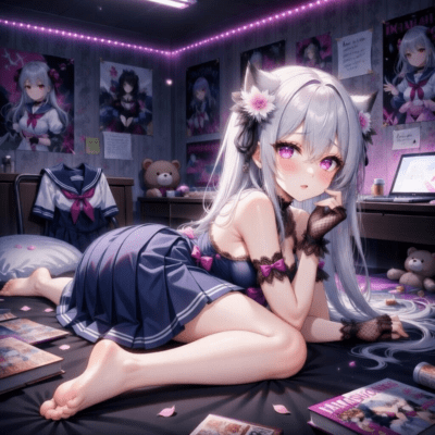 Ero-Cute Landmine Girl's Clingy Madness