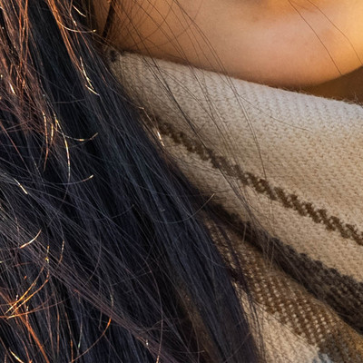 The wind touching my heart