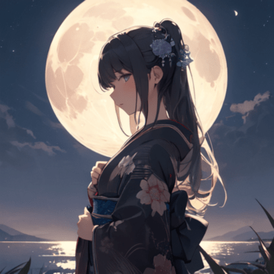 When I look up, there's the moon (feat. AiSuu)