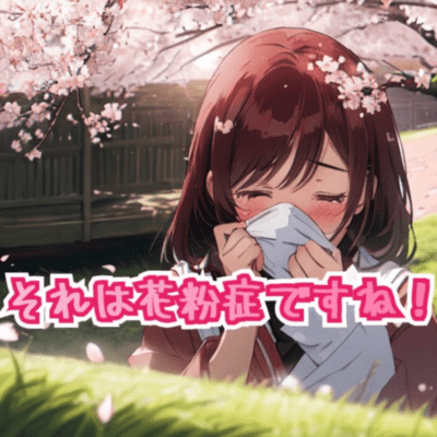 That's hay fever!
