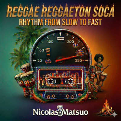 Reggae Reggaeton Soca Rhythm from Slow to Fast