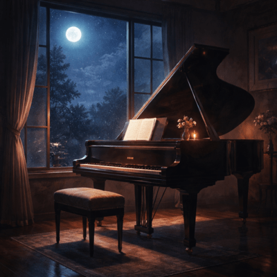 A piano to accompany you at night