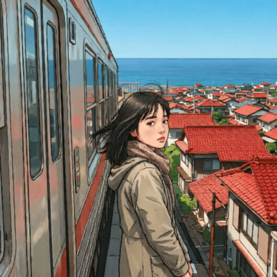 My Daughter Leaving Shimane