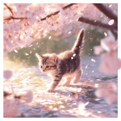 A Walk Among the Cherry Blossoms