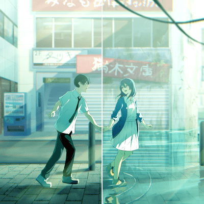 The girl becomes a bird, I become a cat.