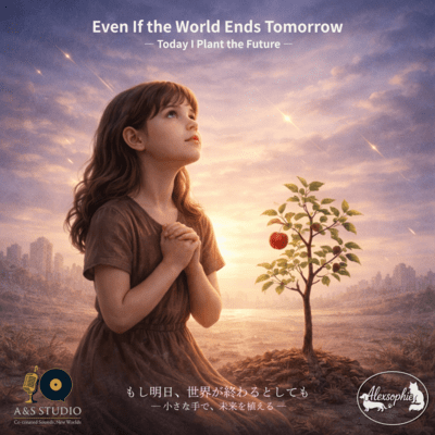 Even If the World Ends Tomorrow - Today I Plant the Future -