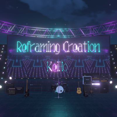 ReframingCreation (Synthesizer V Saki AI)