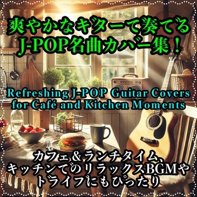 A J-POP masterpiece cover played with a refreshing guitar! Perfect for cafe & lunch time, relaxing BGM in the kitchen, or driving.